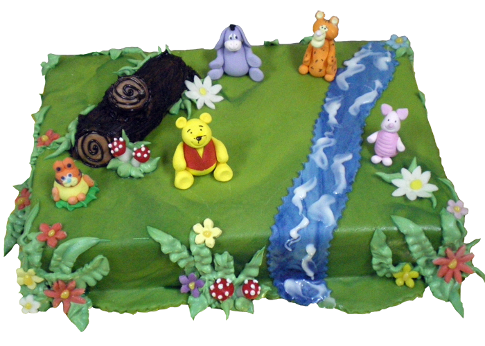 Торта Мечо пух-0