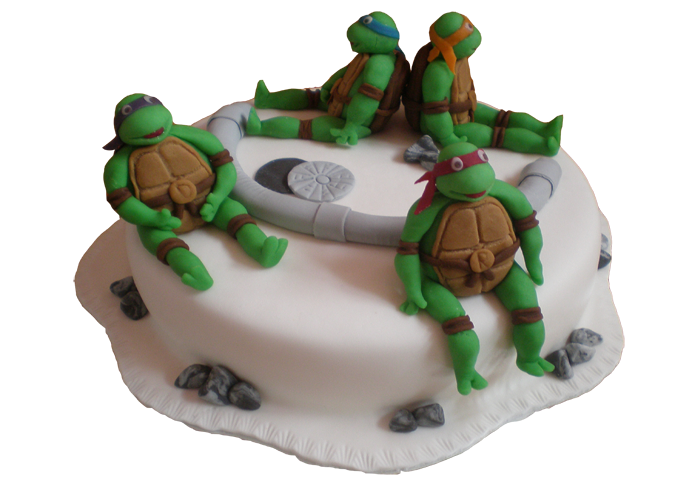 Торта костенурките нинджа-0