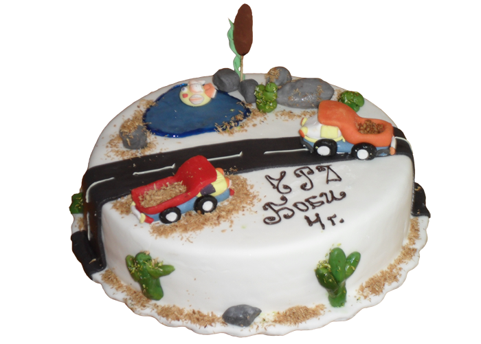 Торта камиончета-0