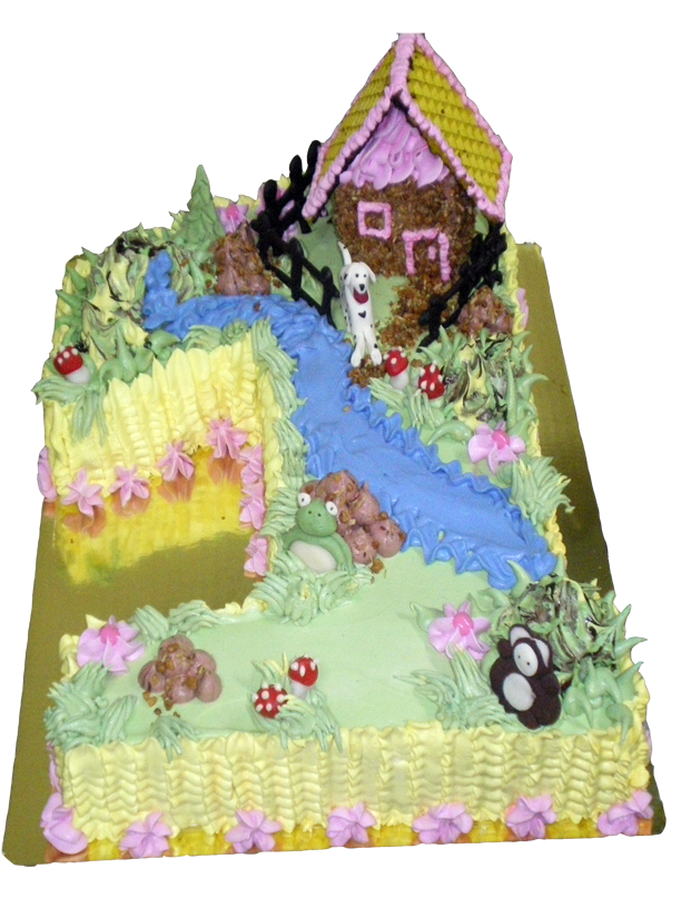 Торта цифра-0