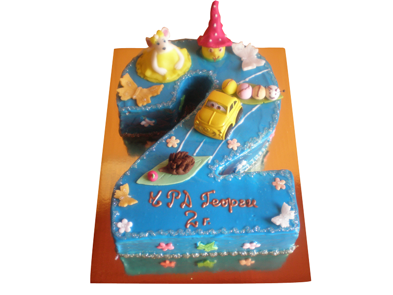 Торта цифра-0