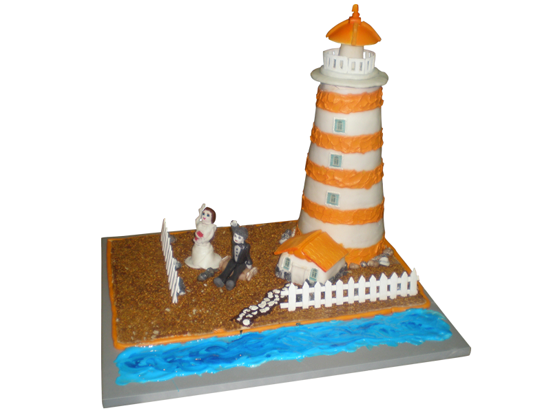 Торта морски фар-0