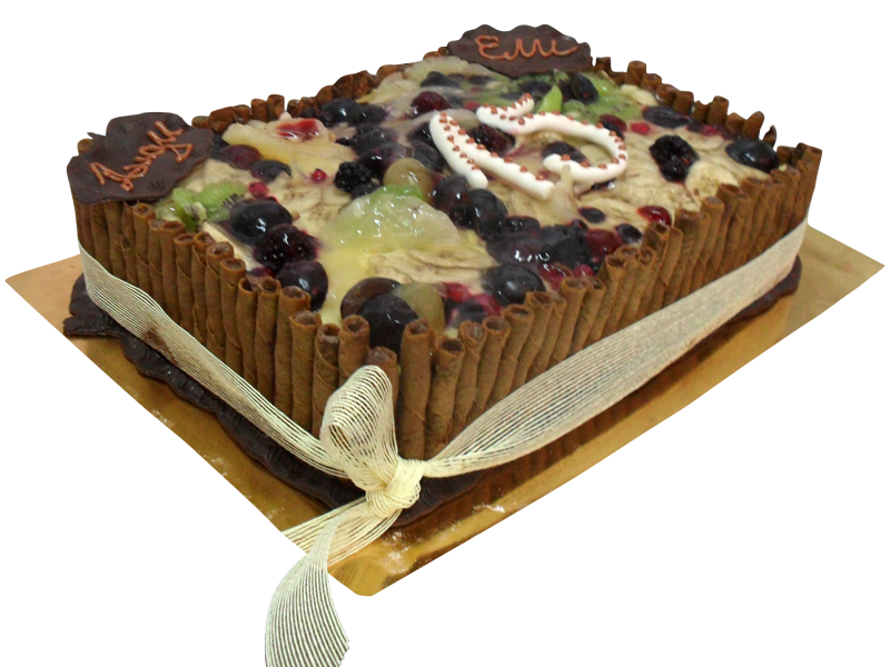 Плодова торта-0