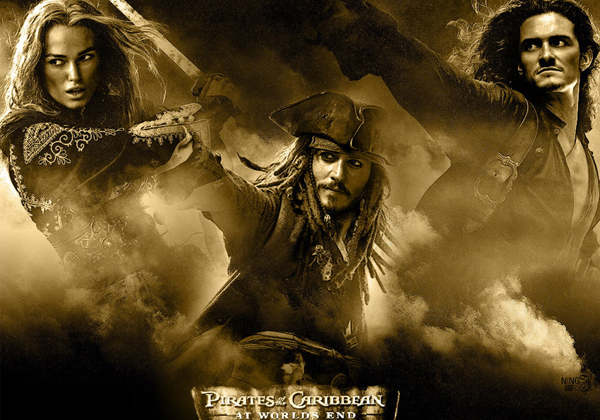 Торта Карибски пирати-0