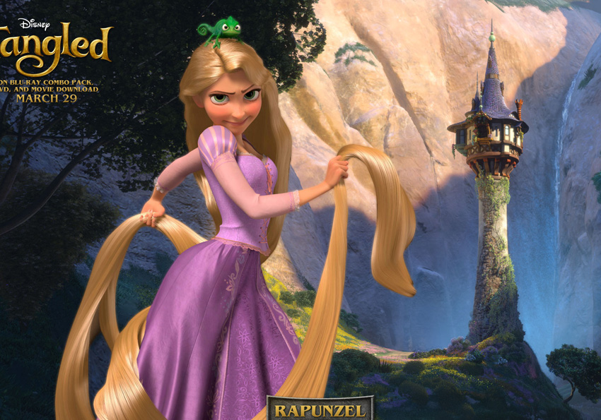 Торта Рапунцел-0