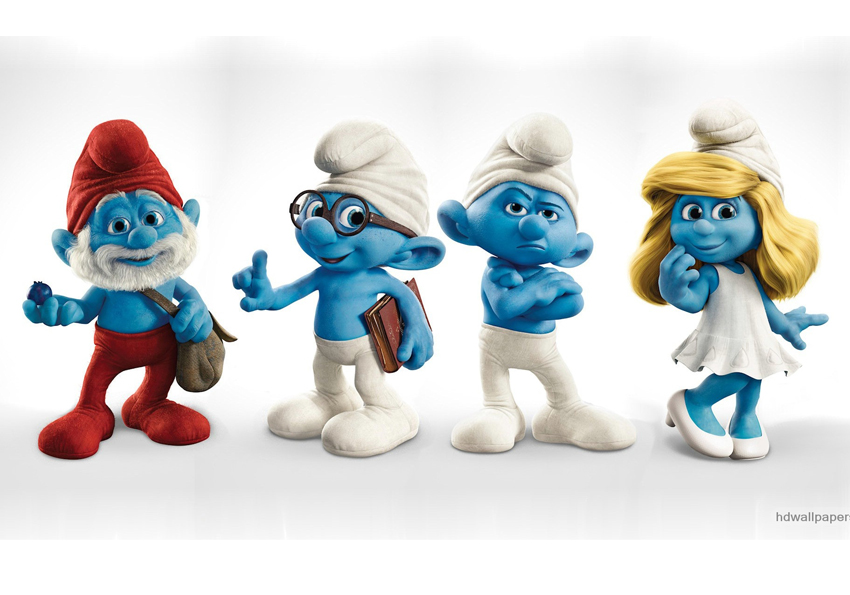 Торта Смърфове-0