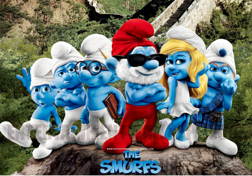 Торта Смърфове-0