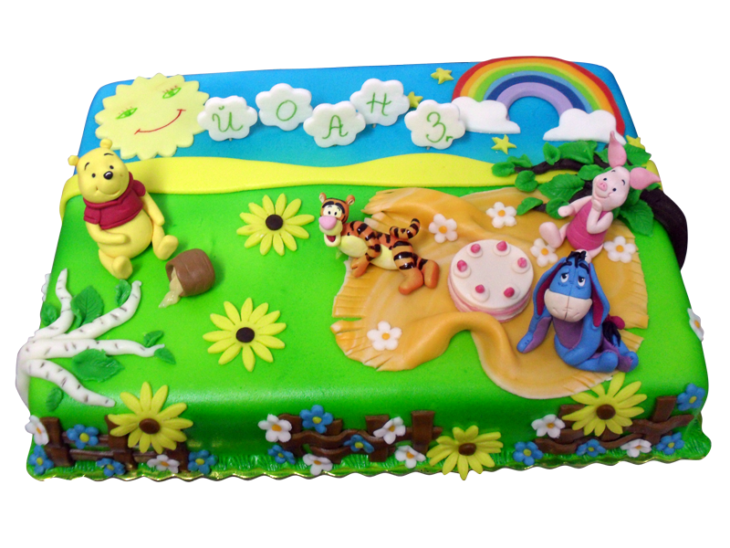 Торта Мечо пух-0