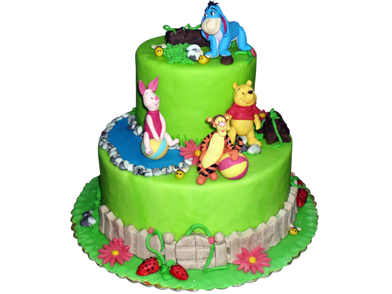 Торта Мечо пух-0