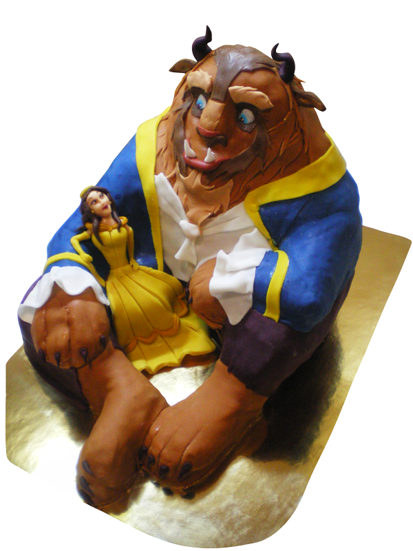 Торта Красавицата и звяра-0