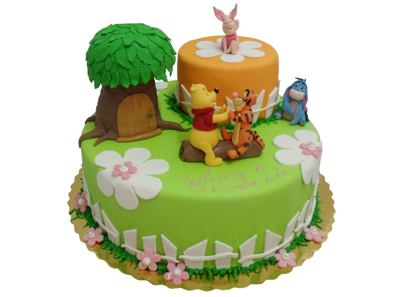 Торта Мечо пух-0