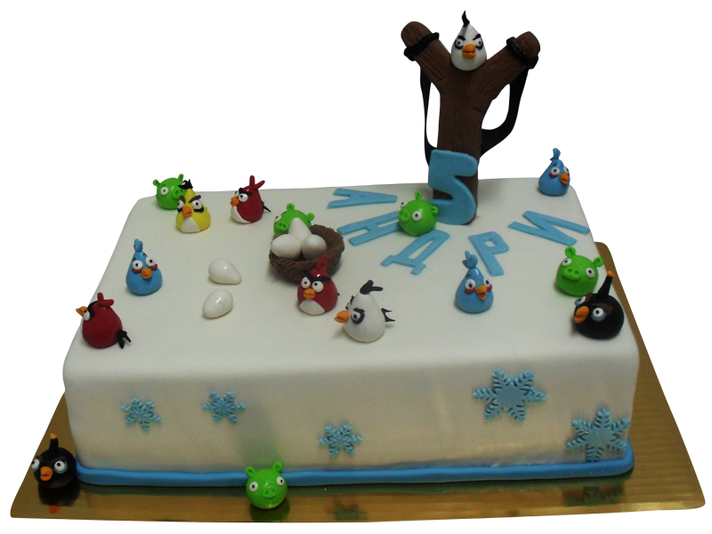 Торта angry birds-0